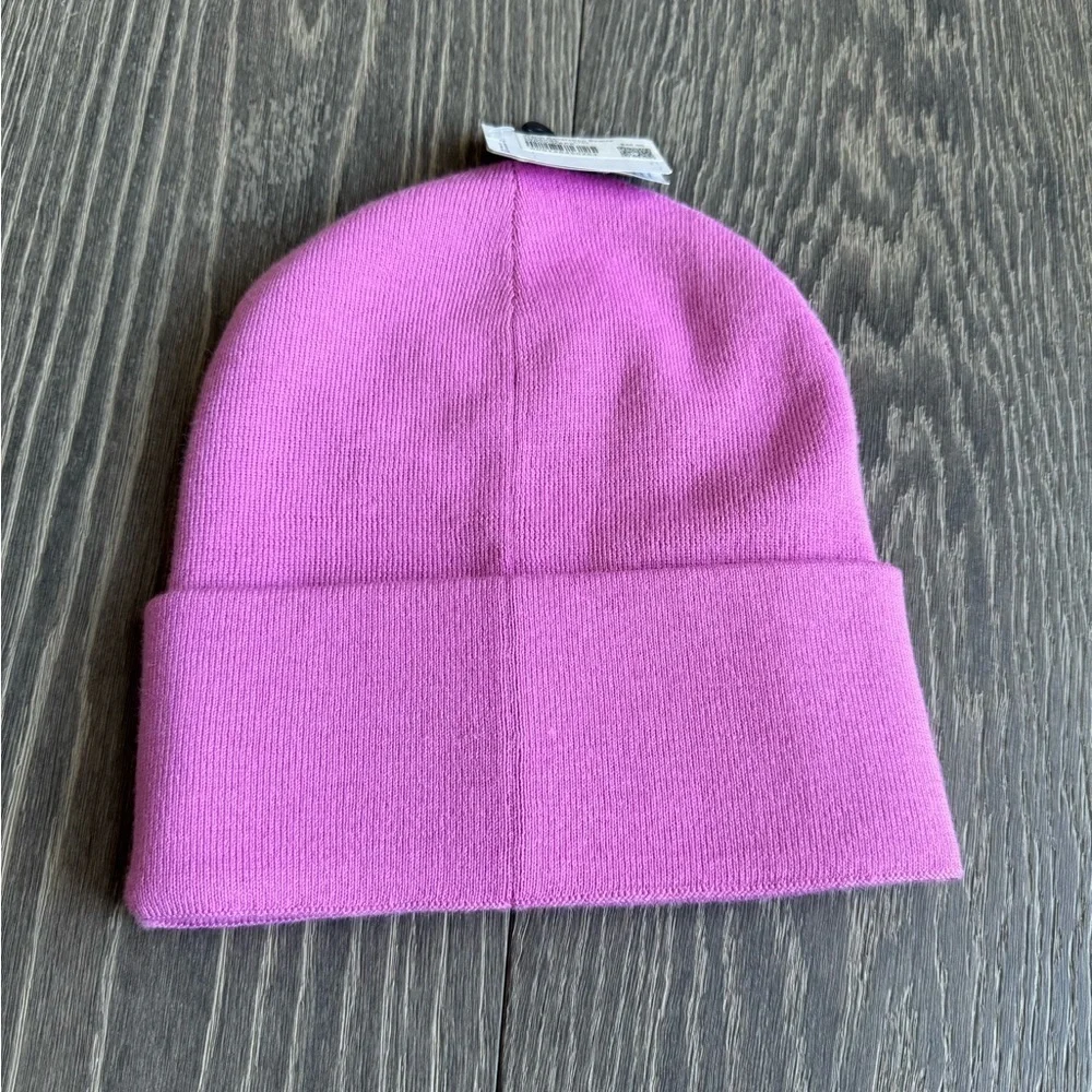Lululemon Warm Revelation Beanie in Dahlia Mauve/Meadowsweet Pink Size Large